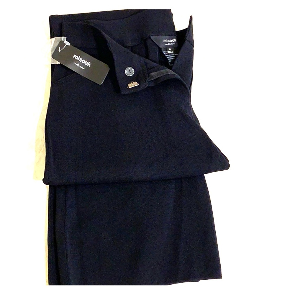 Black Misook Boot Cut Pants